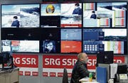Die Geschäftsleitung von Wirtschaft Uri erwartet, dass die heutige SRG-Struktur nochmals deutlich verschlankt werden muss. (Bild: Keystone/Gaetan Bally)