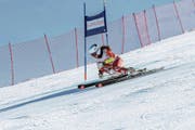 Leoni Zopp gewinnt am Dienstag ihre vierte Medaille bei den Junioren-Schweizer-Meisterschaften. (Bild: Urner Skiverband)