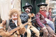 Sie machen dem Motto «Wild Wild West» alle Ehre. (Bilder: Romano Cuonz (8. Februar 2018))