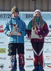 Schülermeisterin Fay Küttel und Schülermeister Ivo Kempf. (Bild: PD)