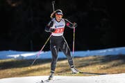 Steigt mit einem guten Gefühl in die Saison: die 21-jährige Lena Häcki aus Engelberg. Bild: Gian Ehrenzeller/Keystone (Lenzerheide, 1. November) 2016)