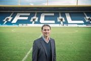 Der neue FCL-Trainer Gerardo Seoane am Dienstag in der Swisspor-Arena. (Bild: Pius Amrein (Luzern, 9. Januar 2018))
