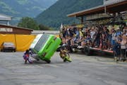 Hollywood Stunt & Action Show der Familie Bauer in Schattdorf (Bild: Carmen Epp (Schattdorf, 16. Juli 2017))