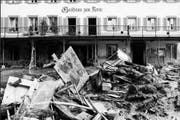 Das Hotel Kreuz war nach dem Unwetter während neun Jahren geschlossen. (Bild: Josef Reinhard)