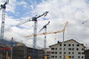 Baustelle im Kanton Uri. (Bild: Paul Gwerder)