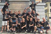 Der IHC Uri hat Grund zum Feiern: Jetzt ruft die erste Liga. (Bild: PD)
