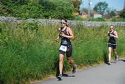 Sara Baumann auf dem Weg zu einem Podestplatz. (Bilder Michael Wyss)
