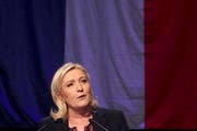 Marine Le Pen und ihr Front National schneiden schlechter weit ab als erwartet. (Bild: Keystone)
