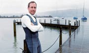 Philippe Erni hat den Segelclub Cham in der vergangenen Saison auf spektakuläre Art vor dem Abstieg aus der Challenge League gerettet. (Bild: Werner Schelbert (Cham, 4. April 2018))