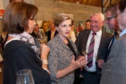Die FDP Uri hat sich von Fraktionspräsidentin Gabi Huber verabschiedet. (Bild: Boris Bürgisser / Neue LZ)