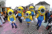 Die Kinderfasnacht im Nidwaldner Hauptort im vorigen Jahr. (Bild: André A. Niederberger (Stans, 8. Februar 2016))
