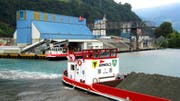 Das Industrie- und Gewerbegebiet Flüelen liegt direkt am Urnersee – und dieser hat Potenzial für das Projekt. (Bild Florian Arnold)