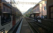 Der abgestellte Regio. (Bild: Leserbild Bote der Urschweiz)