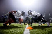 Training der AFC Luzern Lions am Dienstag, 6. Dezember 2016 in Luzern. (Bild: Philipp Schmidli)