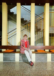 Ist mit der Entwicklung des Zentrums Sonnhalde zufrieden: Stiftungsratspräsidentin Ruth Jorio. (Bild Stefan Kaiser)