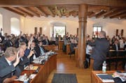 Das Auszählen per Handerheben könnte bald vorbei sein. (Bild: Jürg Auf der Maur)