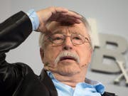 Preisträger Wolf Biermann. (Aufnahme vom Oktober 2016 an der Frankfurter Buchmesse) (Bild: KEYSTONE/EPA DPA/ARNO BURGI)