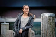 Kehrte mit drei Goldmedaillen aus der Ostschweiz nach Adligenswil zurück: die 16-jährige Geräteturnerin Sandra Garibay vom BTV Luzern. (Bild: Pius Amrein)