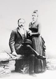 Cäsar und Marie-Louise Ritz im Jahr 1888. (Bild: Bettmann/Getty)