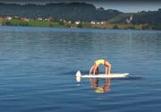 Auf dem Sihlsee kann in Ruhe trainiert werden. (Bild: Youtube)