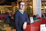 Klaus Rütschi (48) von der Dargebotenen Hand Zentralschweiz hat den «Kafi-Talk» mitbegründet. (Bild: Werner Schelbert (Steinhausen, 15. März 2018))