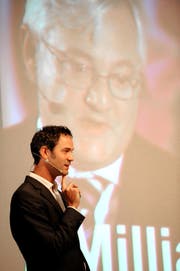 Rekordanzahl Beanstandungen wegen Arena-Sendung. Im Mittelpunkt: Daniele Ganser. (Bild: Eveline Beerkircher (Sarnen, 17.03.2011))
