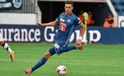 Kaum zu bremsen: Tomi Juric ist beim FC Luzern derzeit der Torschütze vom Dienst. (Bild: Martin Meienberger/Freshfocus (Luzern, 23. Juli 2017))