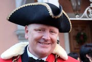 Christian Lang alias Christian I. (54), Beggo- Zunftmeister, Beckenried. (Bild: Richard Greuter / NZ (Beckenried, 6. Jnauar 2018))