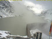 Grimselpass am Donnerstagmorgen (Bild: Webcam)