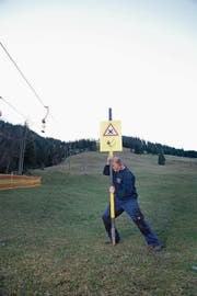 Zu oft wars auf dem Wirzweli nichts mit Skifahren. Spätestens 2021 ist definitiv Schluss. (Bild: Corinne Glanzmann (Wirzweli, 23. Dezember 2014))