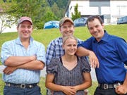 Von links: Toni Ziegler, Michael Gisler, Melanie Gisler und Fabian Arnold. (Bild: PD)