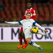 Mit 11 Treffern Torschützenleader der Super League: Mario Gavranovic vom FC Zürich. (Bild: Keystone / Ennio Leanza)