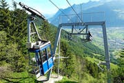 Die Luftseilbahn Attinghausen-Brüsti AG hat im vergangenen Jahr Gewinn gemacht. (Bild Michael Meier)
