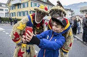Noch schnell ein Selfie mit den Butzi. (Bild: André A. Niederberger)