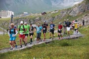 Am Samstag 25. Juli fand der sechste Mountainman auf der Melchsee-Frutt bei Obwalden statt. (Bild: Roger Zbinden (Neue LZ))