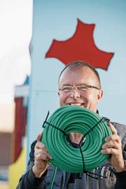 Pius Willi ist seit rund 20 Jahren verantwortlich für die Sicherheit beim Umzug in Giswil. (Bild: Corinne Glanzmann (15. Februar 2017))