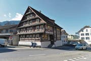 Im «Bauernhof» wird seit längerem nicht mehr gewirtet. (Bild: Erhard Gick (Goldau, 10. März 2017))