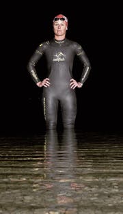 «Mir wird nie langweilig», begründet Céline Schärer den Reiz am Triathlon. (Bild: Dominique Peter)