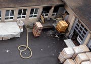 Hier muss noch lange aufgeräumt werden. (Bild: helinews.ch)