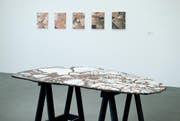 Blick in die Ausstellung «mons fractus» des Künstlers Jeroen Geel im Kunstmuseum Luzern. (Bild Pius Amrein)