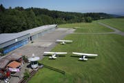Der Flugplatz Buttwil. (Bild: pd)