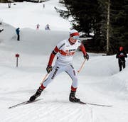 Patrick Marbacher kämpft mit dem schwierigen Schnee im Tessin. (Bild: Martin Arnold (Campra, 26. Februar 2017))