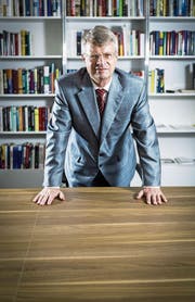 Ex-UBS-Chef Peter Wuffli (59). (Bild: Chris Iseli/AZ (Zürich, 22. November 2016))