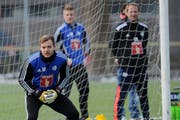 Peter Jehle, hier beim ersten Training mit dem FC Luzern. (Bild: Boris Bürgisser / Neue LZ)