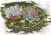 So sieht der neue Themenpark Rulantica in einer Visualisierung aus. (Bild: PD)