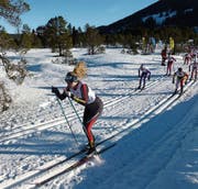 Bianca Buholzer auf dem Weg zur Goldmedaille im Einzellauf. (Bild: Hanspeter Buholzer (Langis, 6. Januar 2017))