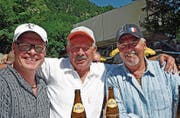 Christian Sutter, Walter Berger und Hans Liechti (v. l.). (Bild: Robert Hess (30. Juli 2017))