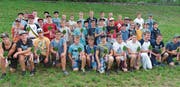 64 Jungschwinger aus dem Kanton Uri sind im Einsatz gewesen. (Bild: PD (Brunnen, 15. August 2017))