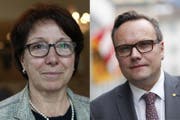 Barbara Bär und Roger Nager. (Bilder: Urner Zeitung / Keystone)