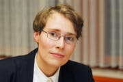 «Es handelt sich um einen happigen Fall.» Esther Omlin, Oberstaatsanwältin OW (Bild: Corinne Glanzmann / Neue LZ)